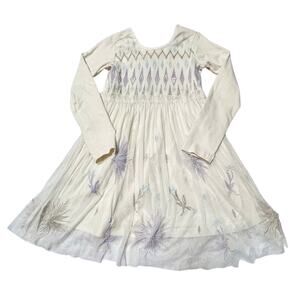 Hanna Andersson Disney Frozen II Elsa Tulle Dress Size 10